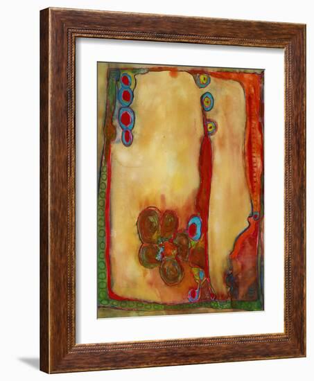 Abstract Original Art Contemporary Print-Blenda Tyvoll-Framed Art Print