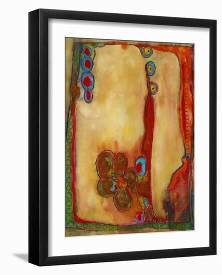 Abstract Original Art Contemporary Print-Blenda Tyvoll-Framed Art Print