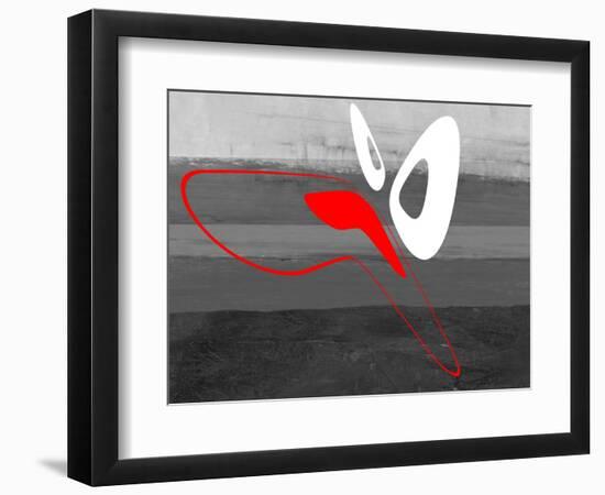 Abstract Oval Shape 8-NaxArt-Framed Art Print