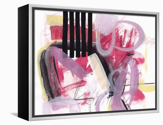 Abstract Painting 140103-Jaime Derringer-Framed Premier Image Canvas