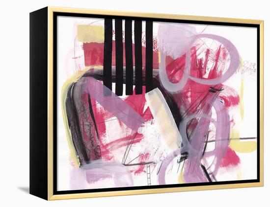 Abstract Painting 140103-Jaime Derringer-Framed Premier Image Canvas