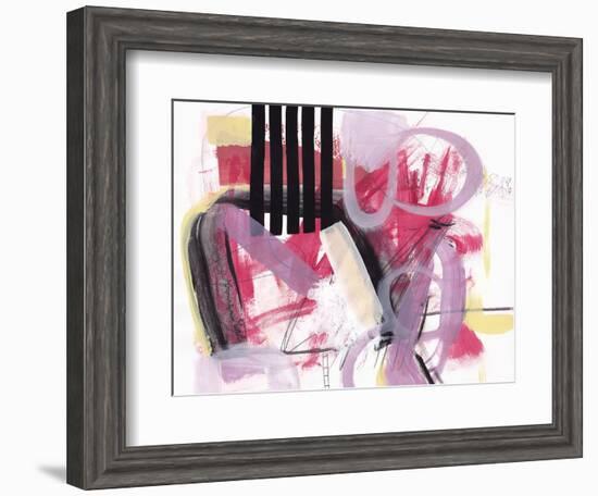 Abstract Painting 140103-Jaime Derringer-Framed Giclee Print