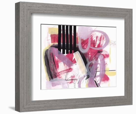 Abstract Painting 140103-Jaime Derringer-Framed Giclee Print