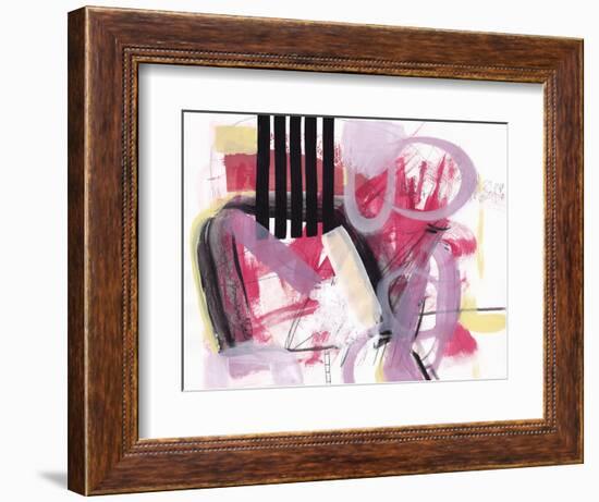 Abstract Painting 140103-Jaime Derringer-Framed Giclee Print