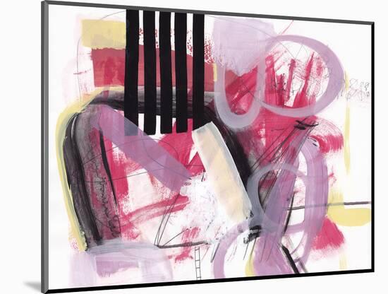 Abstract Painting 140103-Jaime Derringer-Mounted Giclee Print