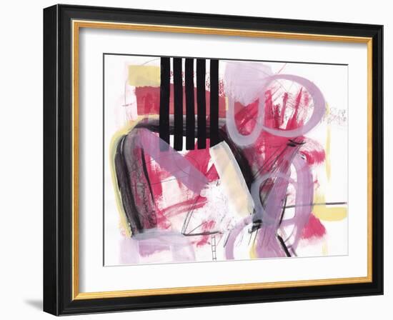 Abstract Painting 140103-Jaime Derringer-Framed Giclee Print