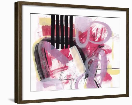 Abstract Painting 140103-Jaime Derringer-Framed Giclee Print