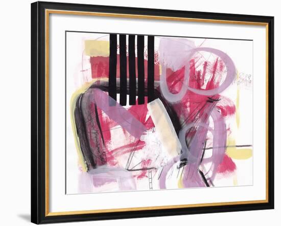 Abstract Painting 140103-Jaime Derringer-Framed Giclee Print