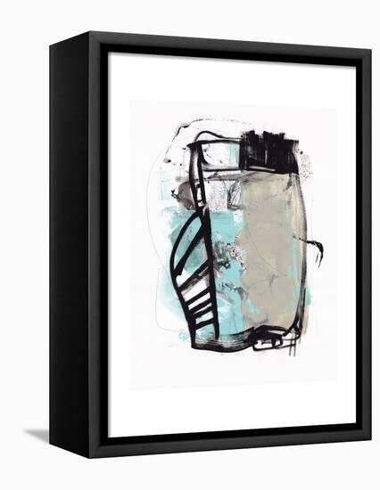 Abstract Painting 140422-1-Jaime Derringer-Framed Premier Image Canvas