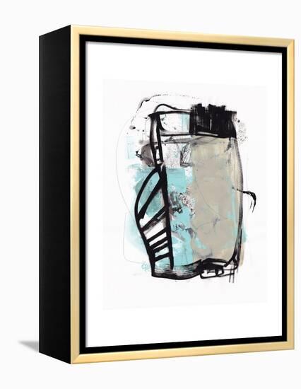 Abstract Painting 140422-1-Jaime Derringer-Framed Premier Image Canvas