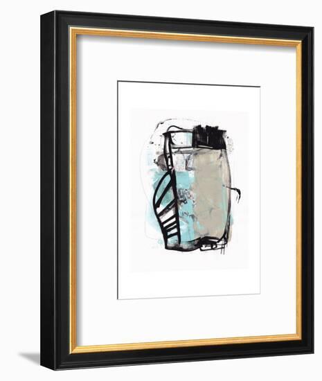 Abstract Painting 140422-1-Jaime Derringer-Framed Giclee Print