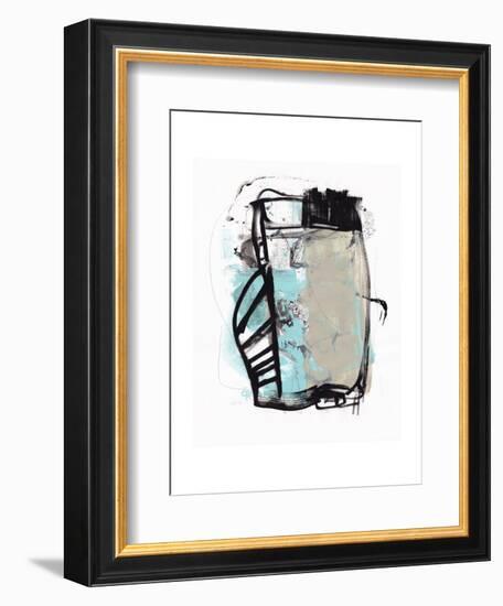 Abstract Painting 140422-1-Jaime Derringer-Framed Giclee Print