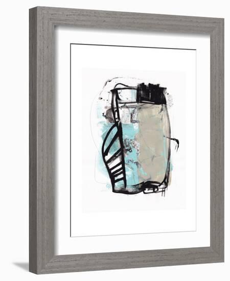 Abstract Painting 140422-1-Jaime Derringer-Framed Giclee Print