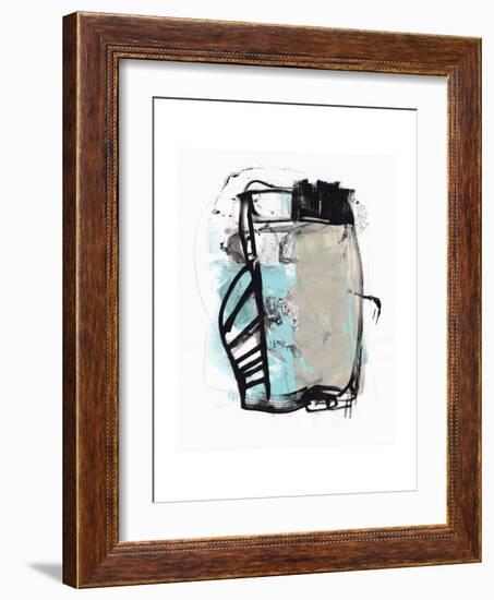 Abstract Painting 140422-1-Jaime Derringer-Framed Giclee Print