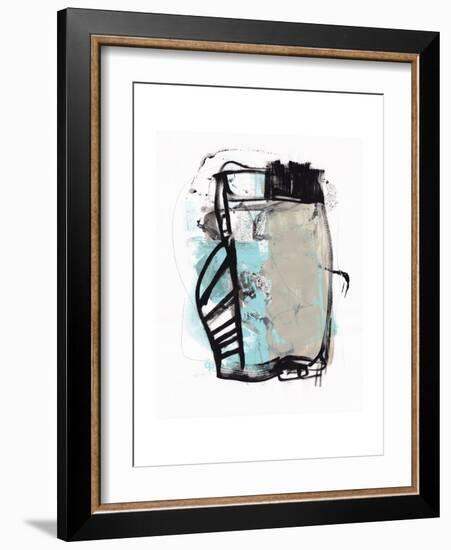 Abstract Painting 140422-1-Jaime Derringer-Framed Giclee Print