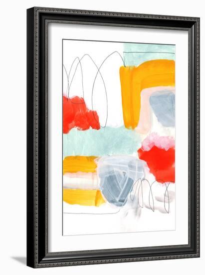 Abstract Painting XVI-Iris Lehnhardt-Framed Art Print