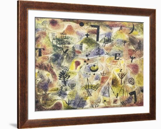 Abstract Painting-Paul Klee-Framed Art Print