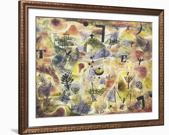 Abstract Painting-Paul Klee-Framed Art Print