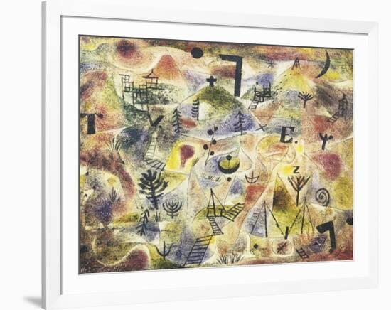 Abstract Painting-Paul Klee-Framed Art Print