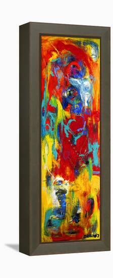 Abstract Painting-Dorte Kalhoej-Framed Stretched Canvas