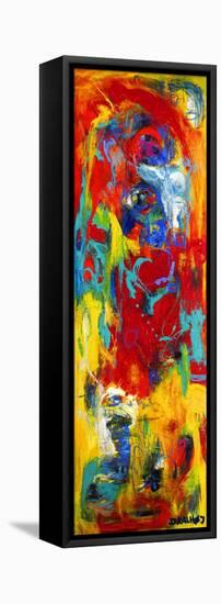 Abstract Painting-Dorte Kalhoej-Framed Stretched Canvas