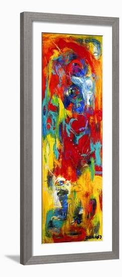 Abstract Painting-Dorte Kalhoej-Framed Art Print