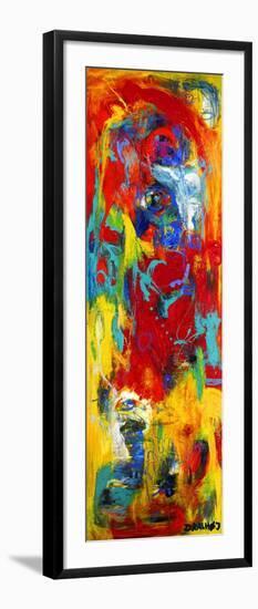 Abstract Painting-Dorte Kalhoej-Framed Art Print