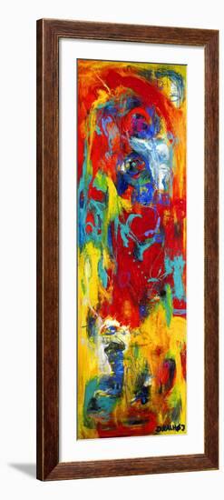 Abstract Painting-Dorte Kalhoej-Framed Art Print