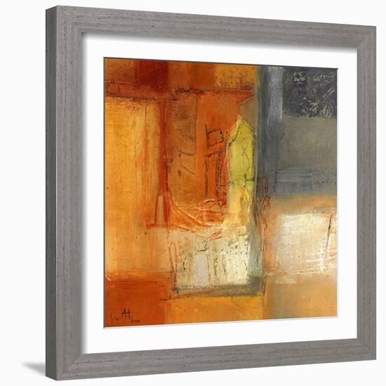 Abstract Painting-Anette Hansen-Framed Art Print