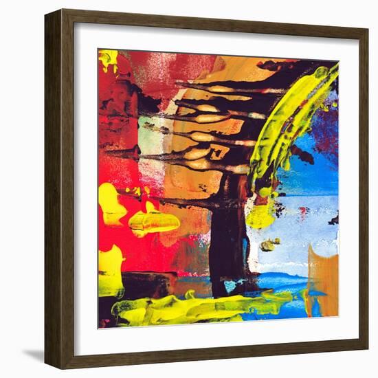 Abstract Painting-Andriy Zholudyev-Framed Art Print