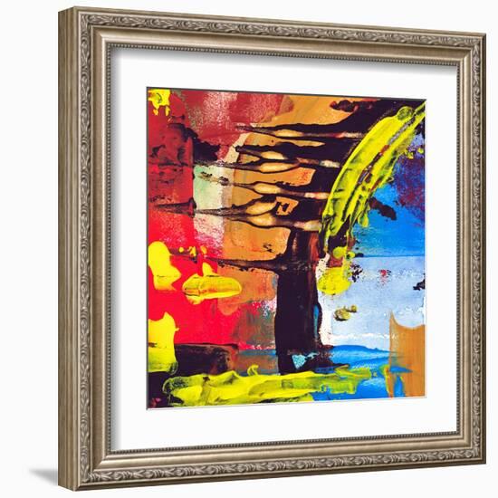 Abstract Painting-Andriy Zholudyev-Framed Art Print