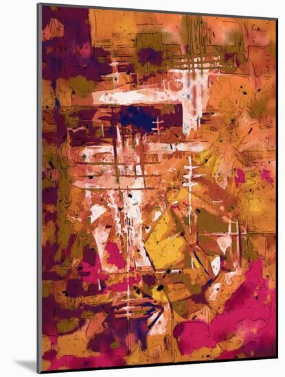 Abstract Painting-Andriy Zholudyev-Mounted Art Print