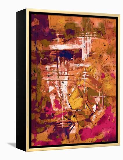 Abstract Painting-Andriy Zholudyev-Framed Stretched Canvas