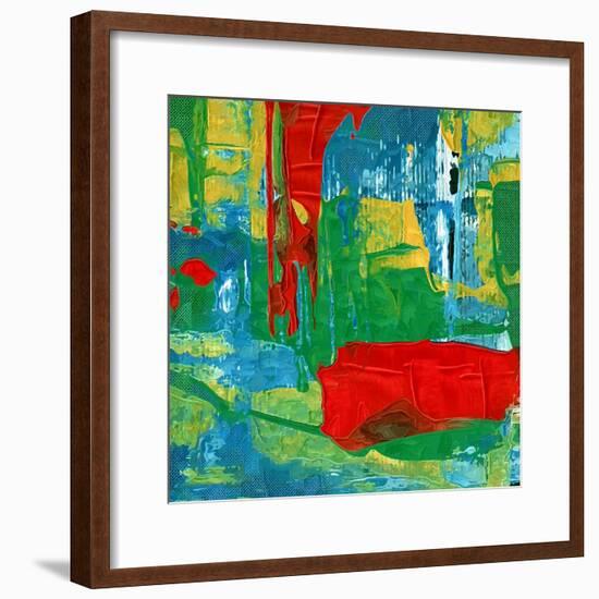 Abstract Painting-Andriy Zholudyev-Framed Premium Giclee Print