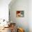 Abstract Painting-Andriy Zholudyev-Framed Stretched Canvas displayed on a wall