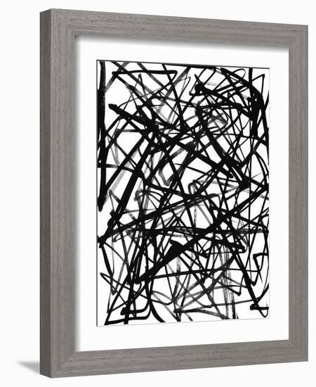 Abstract - Pandemonium-Kim Johnson-Framed Giclee Print