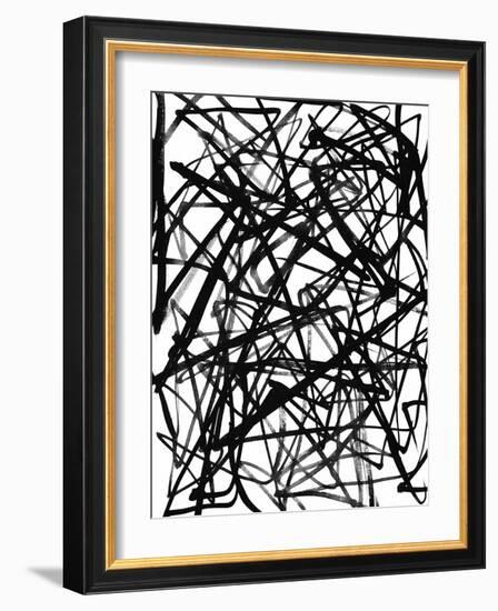 Abstract - Pandemonium-Kim Johnson-Framed Giclee Print