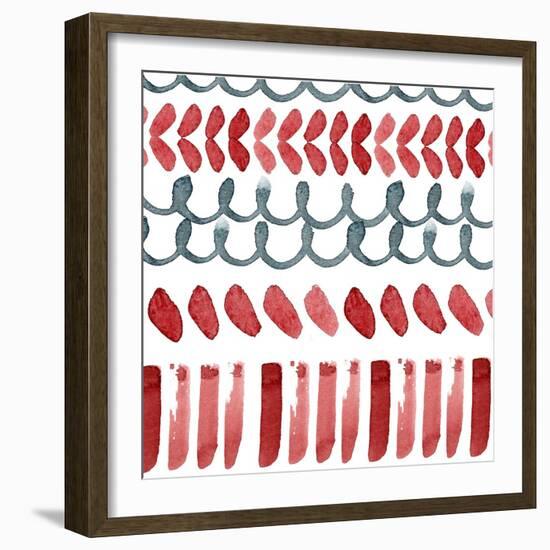 Abstract pattern 1-Irina Trzaskos Studio-Framed Giclee Print