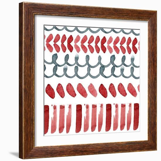 Abstract pattern 1-Irina Trzaskos Studio-Framed Giclee Print