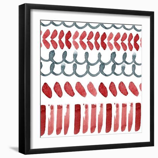 Abstract pattern 1-Irina Trzaskos Studio-Framed Giclee Print