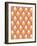 Abstract Pattern Peach-Whoartnow-Framed Giclee Print