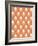 Abstract Pattern Peach-Whoartnow-Framed Giclee Print