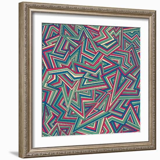 Abstract Pattern-Magnia-Framed Art Print