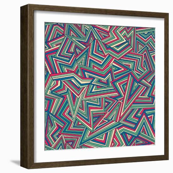 Abstract Pattern-Magnia-Framed Art Print