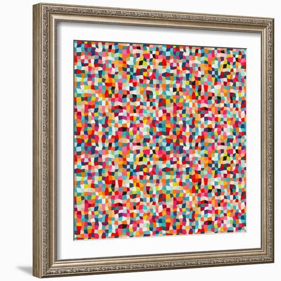 Abstract Pattern-Magnia-Framed Art Print