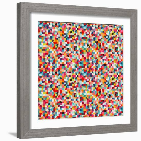 Abstract Pattern-Magnia-Framed Art Print