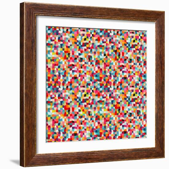 Abstract Pattern-Magnia-Framed Art Print