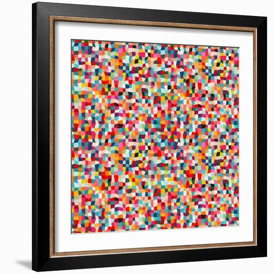 Abstract Pattern-Magnia-Framed Art Print