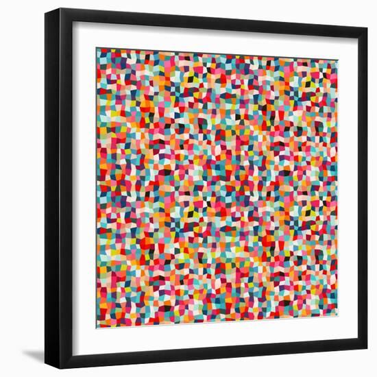 Abstract Pattern-Magnia-Framed Art Print