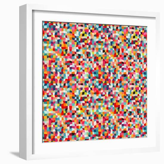 Abstract Pattern-Magnia-Framed Art Print